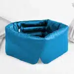 Masque en soie bleu azur-trendymarketz